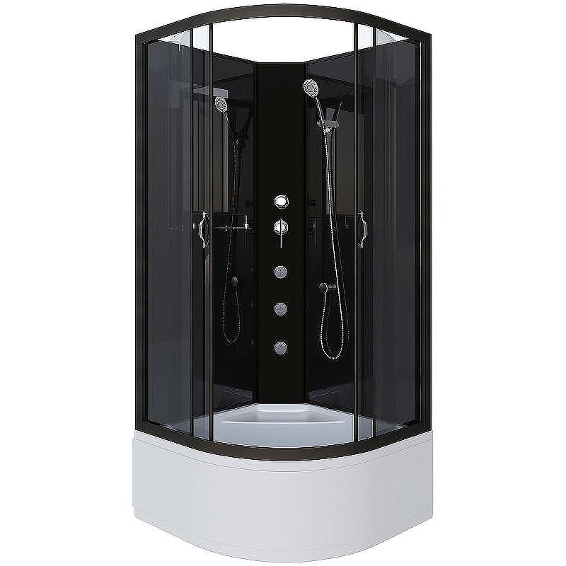 Душевая кабина Niagara Classic 90x90 NG-6508-14BKG с гидромассажем