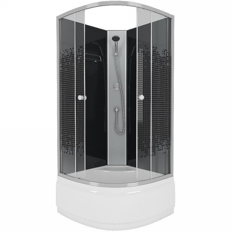 Душевая кабина Niagara Eco 90x90 NG-7508-14BK без гидромассажа
