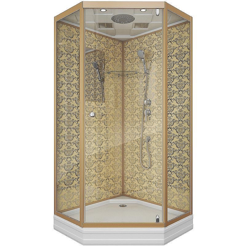 Душевая кабина Niagara Luxe 100x100 NG-7702DG без гидромассажа