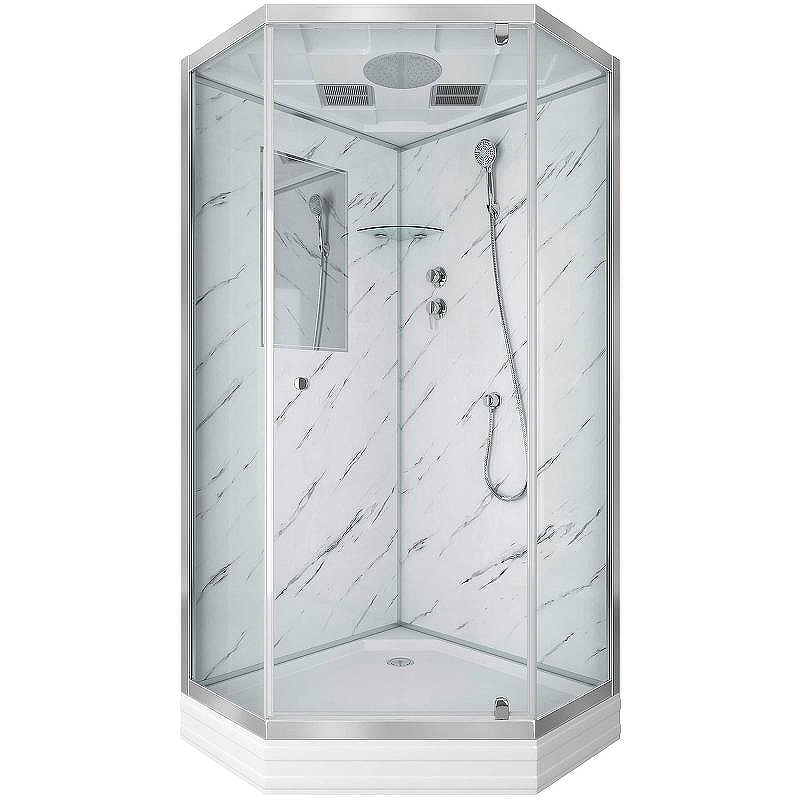 Душевая кабина Niagara Luxe 90x90 NG-7701DM без гидромассажа