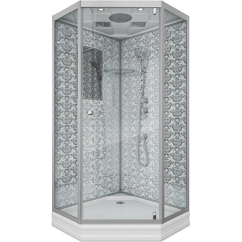 Душевая кабина Niagara Luxe 90x90 NG-7701DW без гидромассажа
