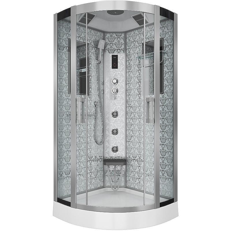 Душевая кабина Niagara Luxe 90x90 NG-7715W с гидромассажем
