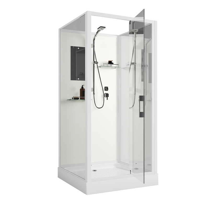 Душевая кабина Niagara Standart 100х100 ST100/15Q/BK без гидромассажа