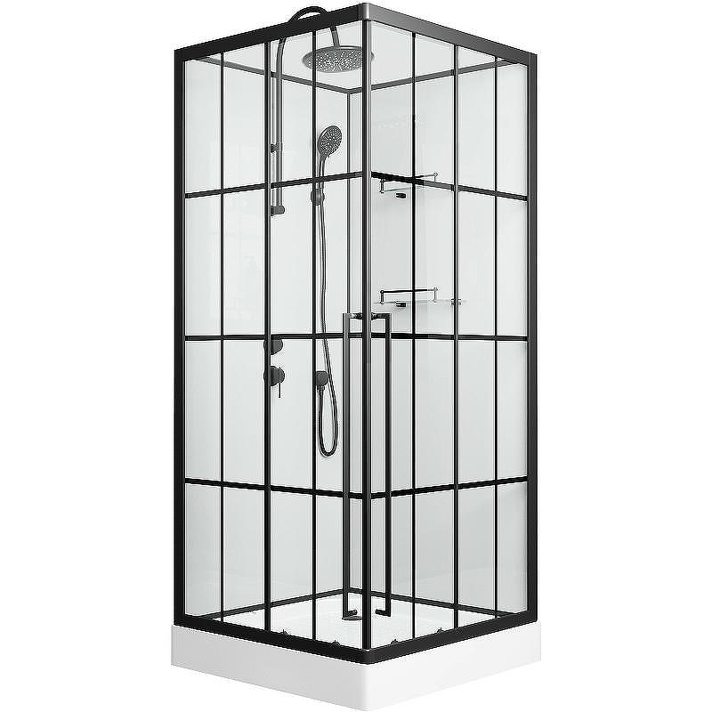 Душевая кабина Niagara Standart 100x100 L ST100/15QL/KL/BKT без гидромассажа