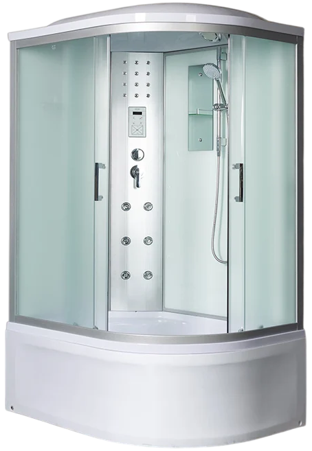 Душевая кабина River Dunay 10000002386 110/80/44 L МТ 110x80 хром/матовое