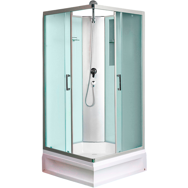 Душевая кабина River Quadro 80/24 Б/К МТ 10000002241 80x80 хром/матовое