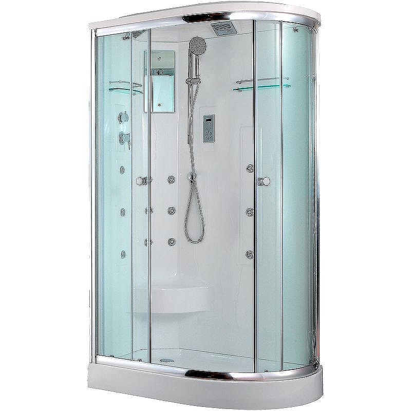 Душевая кабина Timo Lux 120x85 T-7702L с гидромассажем