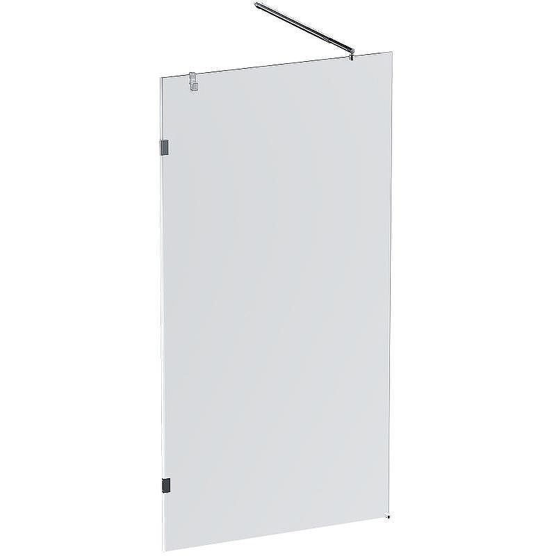 Душевая перегородка AM.PM X-Joy 100 W94UWI-100-F1-MTE профиль Хром матовый стекло прозрачное