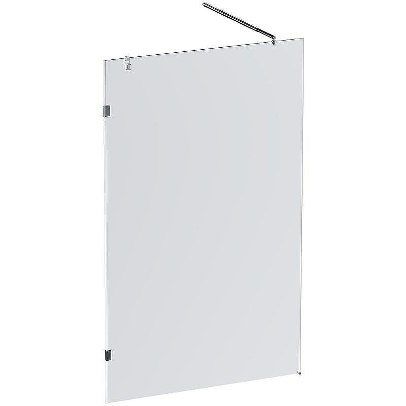 Душевая перегородка AM.PM X-Joy 120 W94UWI-120-F1-MTE профиль Хром матовый стекло прозрачное
