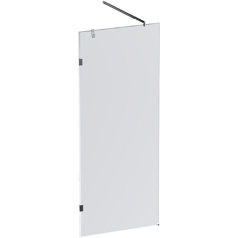 Душевая перегородка AM.PM X-Joy 80 W94UWI-80-F1-MTE профиль Хром матовый стекло прозрачное