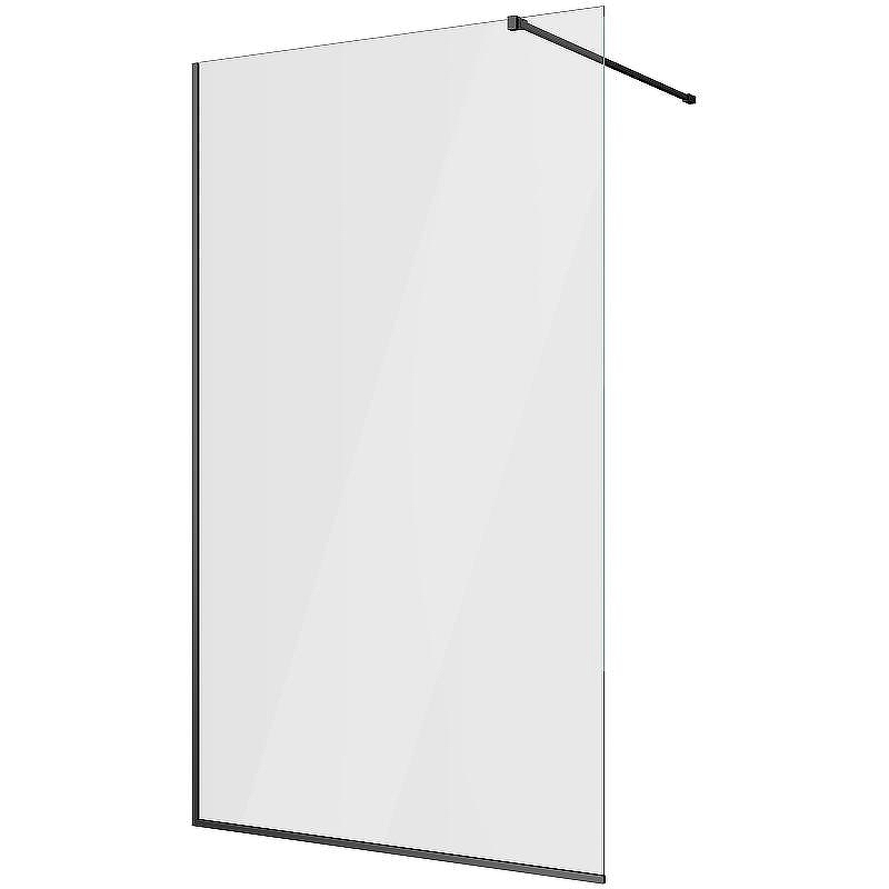 Душевая перегородка Berges Sky Black 120х200 064006 профиль Черный матовый стекло прозрачное