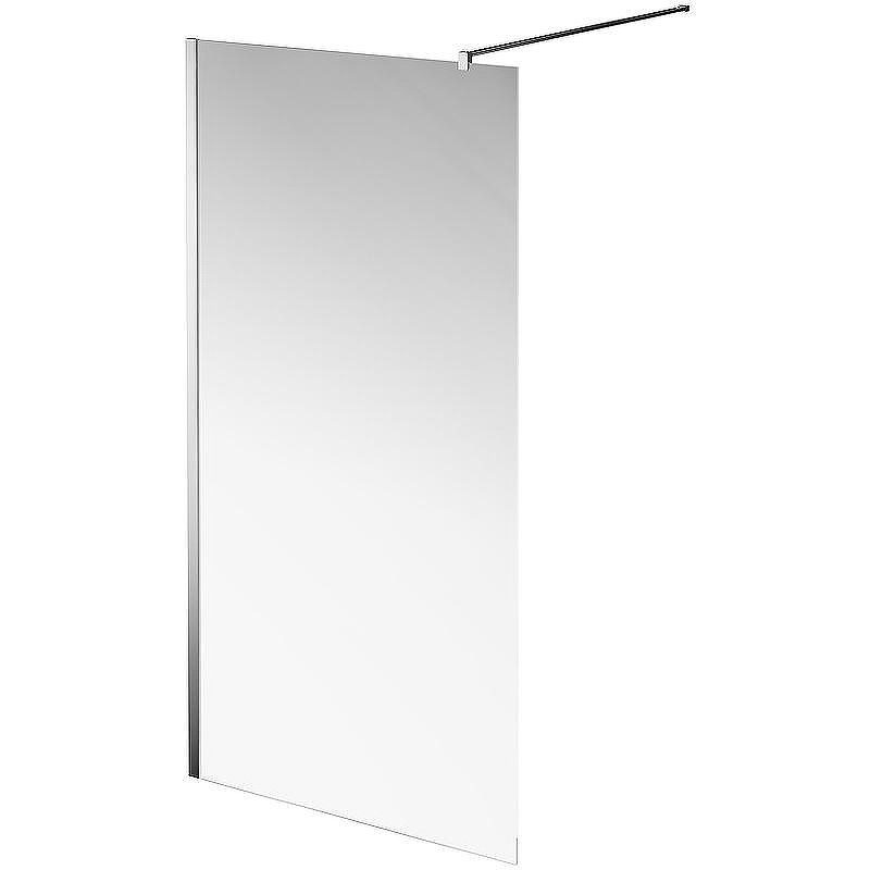 Душевая перегородка Kerama Marazzi Vetro 100 VE.100.WI.CR профиль Хром стекло прозрачное