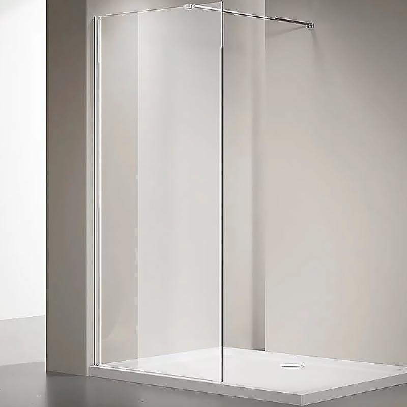 Душевая перегородка Veconi Korato KR-72 120 KR72-120-01-C7 профиль Хром стекло прозрачное