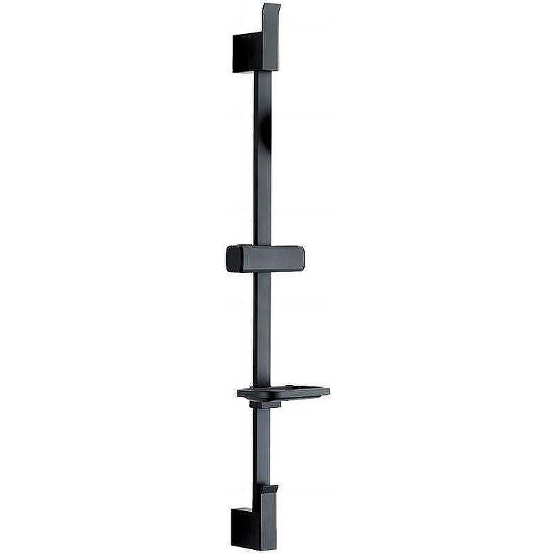 Душевая штанга Melodia della vita Luxe Moderno MKP25002C_bk Черная матовая