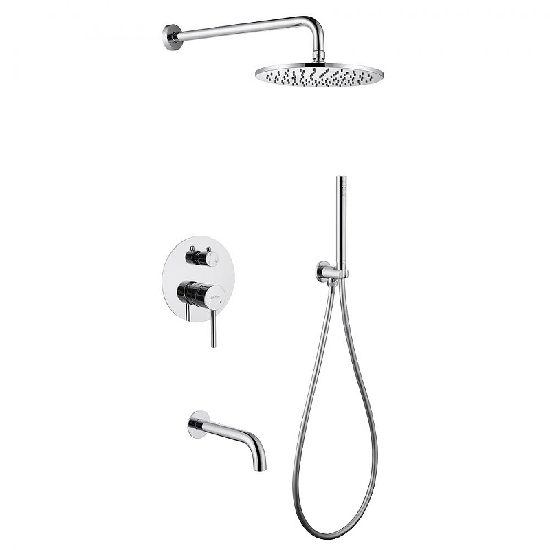 Душевая система Abber Wasser Kreis AF8117 Хром