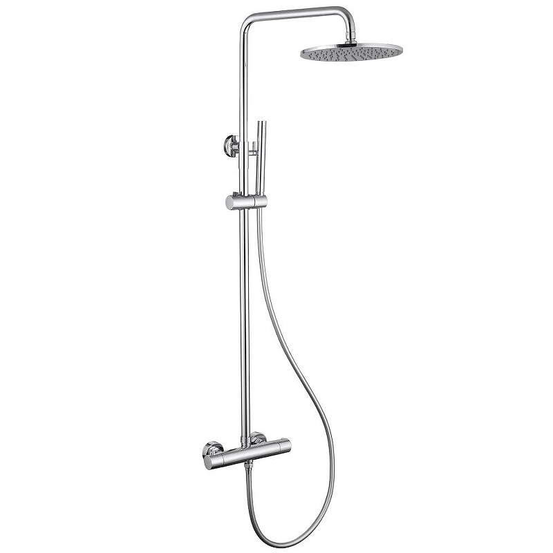 Душевая система Abber Wasser Kreis AF8160L с термостатом Хром