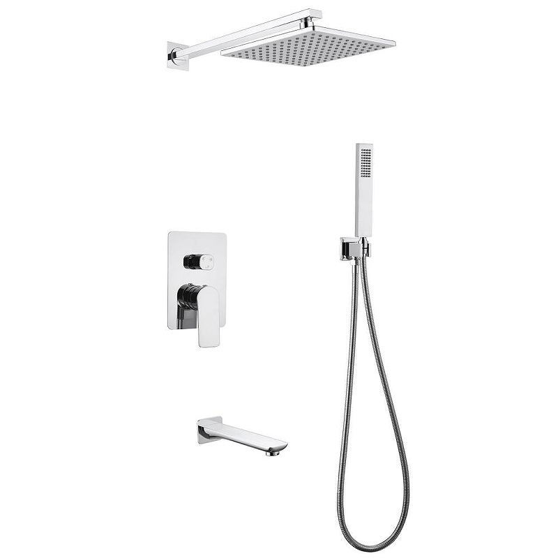 Душевая система Abber Weiss Insel AF8017 Хром