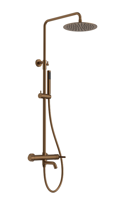 Душевая система AltroBagno Unione 030211 BC цвет Медь матовая