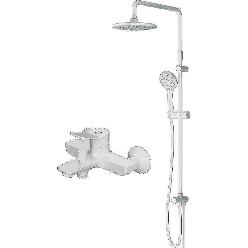 Душевая система AM.PM X-Joy F43885A14 Белая матовая
