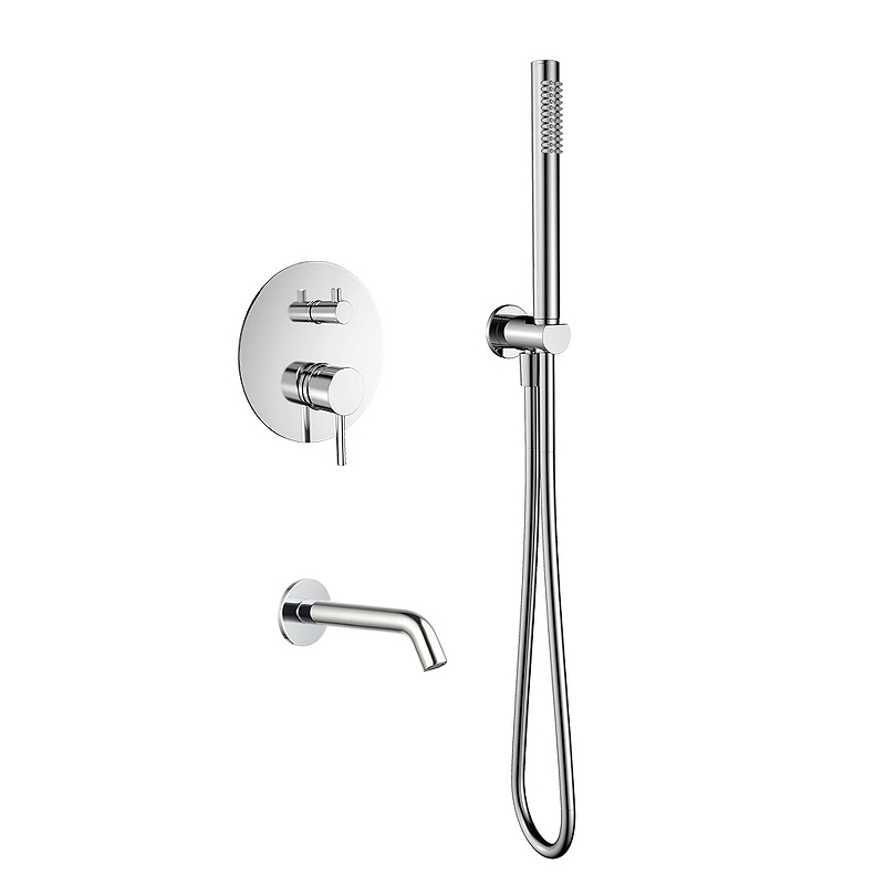 Душевая система AQUAme AQM8406CR цвет Хром