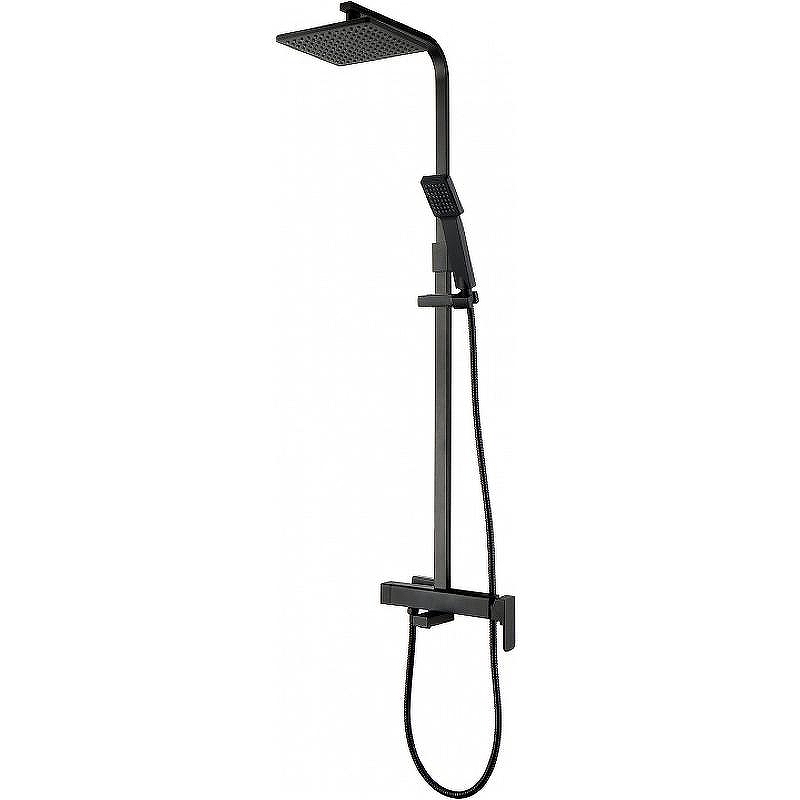Душевая система Aquanet Gotic AF440-72-S-B 243327 Черная матовая