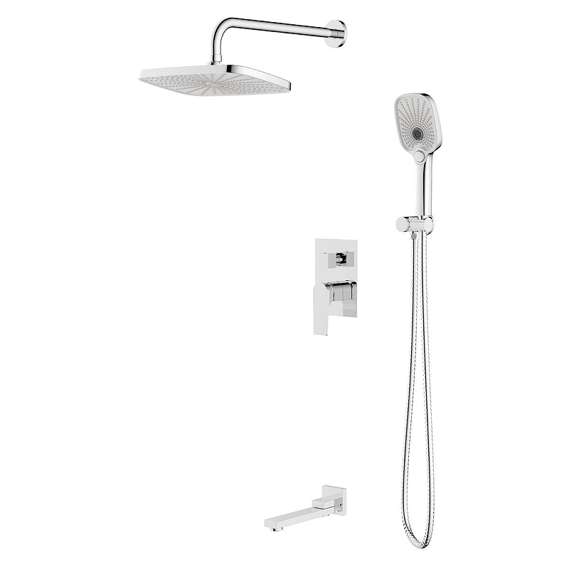 Душевая система Azario Arida AZ-K7354 цвет Хром