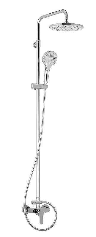 Душевая система Azario Tevis AZ-15780161 цвет Хром