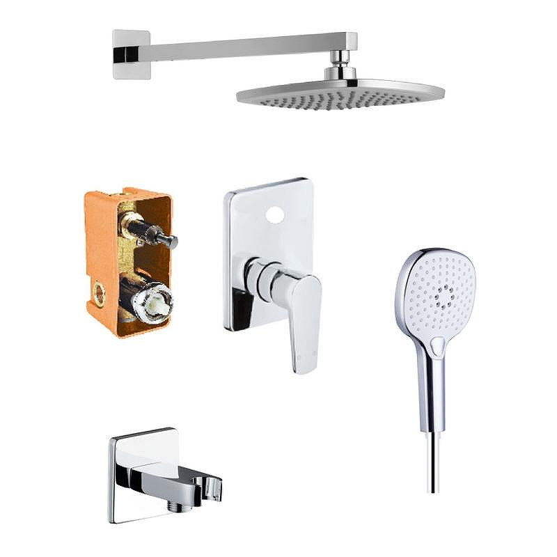 Душевая система Azario Treya AZ-15680721 Хром