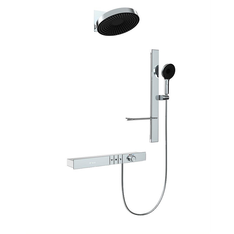 Душевая система Black&White Gravity GH-9025-C 9025C цвет Хром