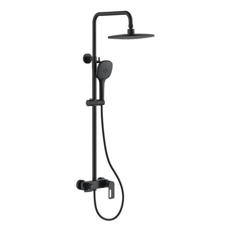 Душевая система Black&White Gravity GL-9102-MB 9102MB цвет Черный матовый