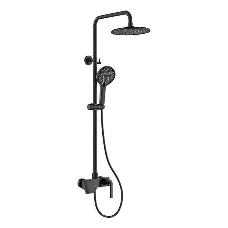 Душевая система Black&White Gravity GL-9103-MB 9103MB цвет Черный матовый