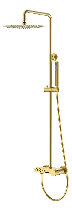 Душевая система Boheme Stick 128-MG цвет Золото матовое