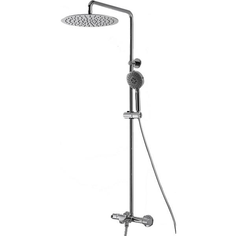 Душевая система Bravat Waterfall SS F639114C-A5-RUS Хром