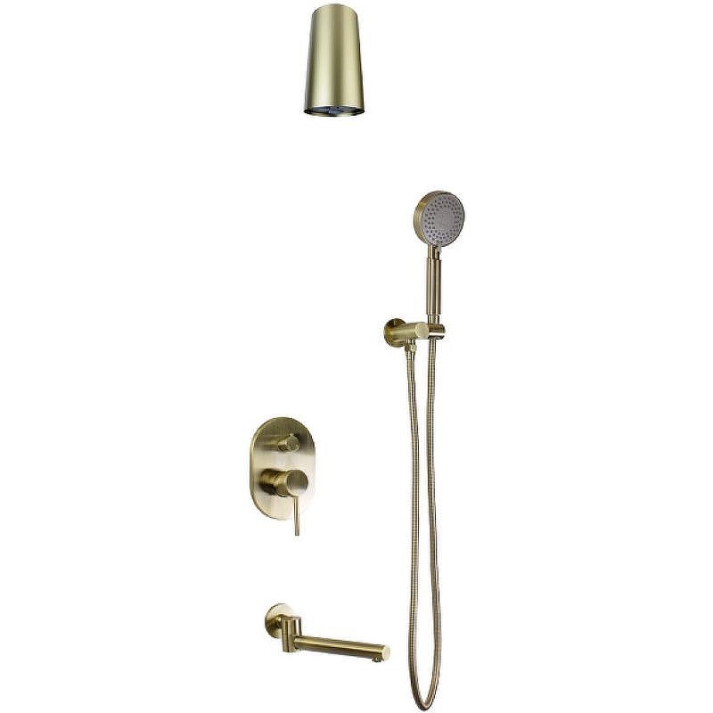Душевая система Bronze de Luxe Сканди 14582-501BR Бронза