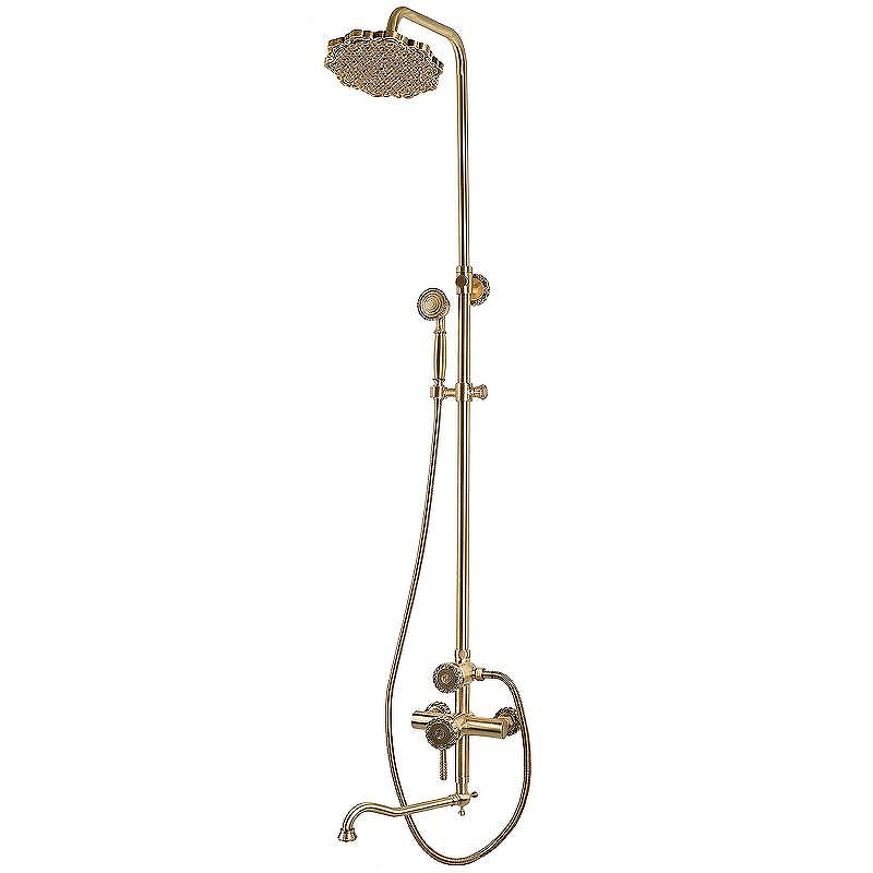 Душевая система Bronze de Luxe Виндзор 10120DF/1 Бронза