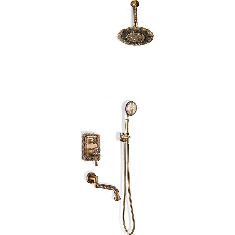 Душевая система Bronze de Luxe Виндзор 10137/1DF Бронза