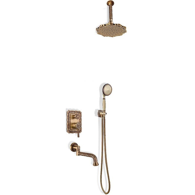 Душевая система Bronze de Luxe Виндзор 10137/1F Бронза