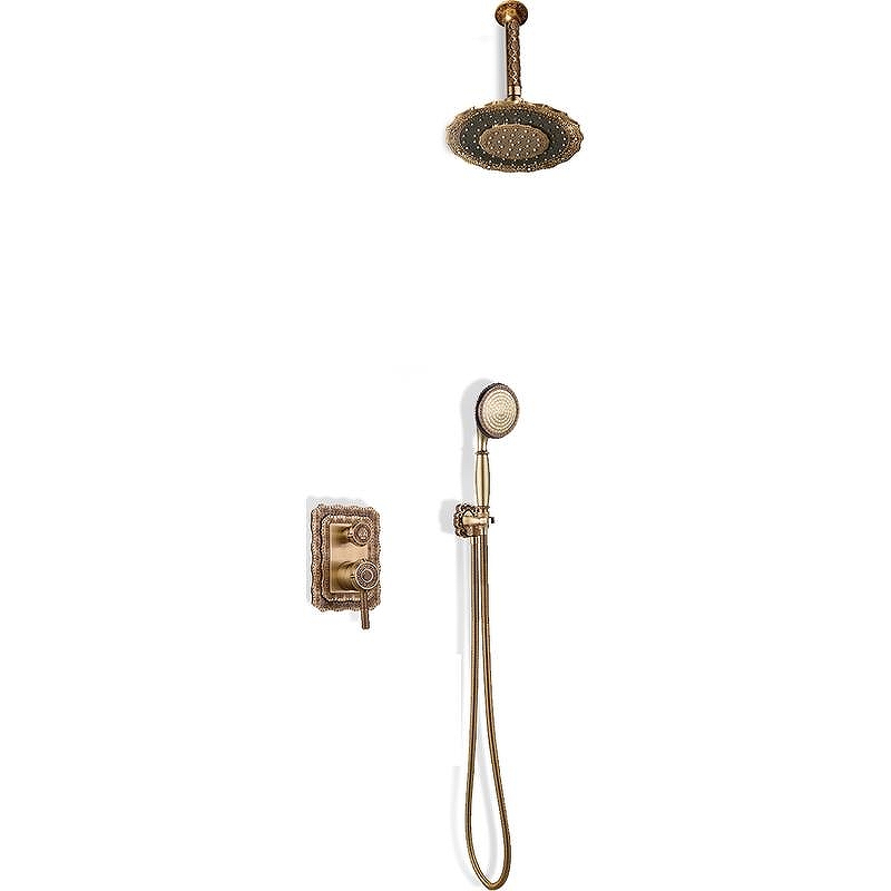 Душевая система Bronze de Luxe Виндзор 10138/1DF Бронза