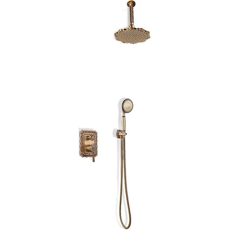 Душевая система Bronze de Luxe Windsor 10138/1F Бронза