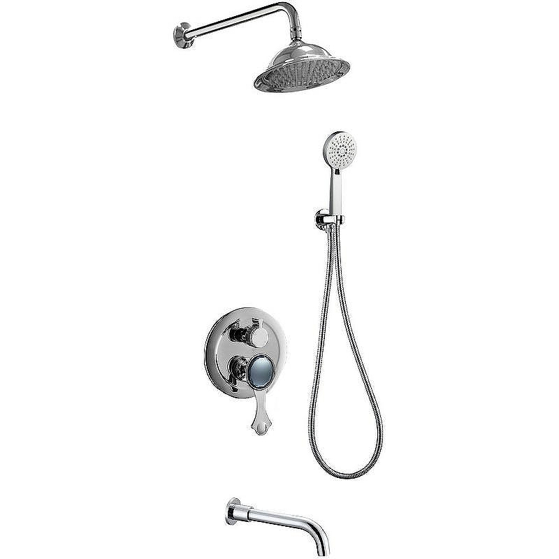 Душевая система Bronze de Luxe Ясмина NT800/B03 Хром