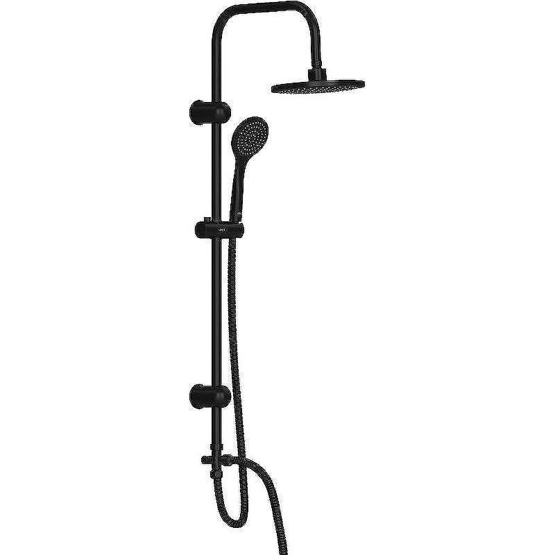 Душевая система Dorff Comfort D0708000BL Черная матовая