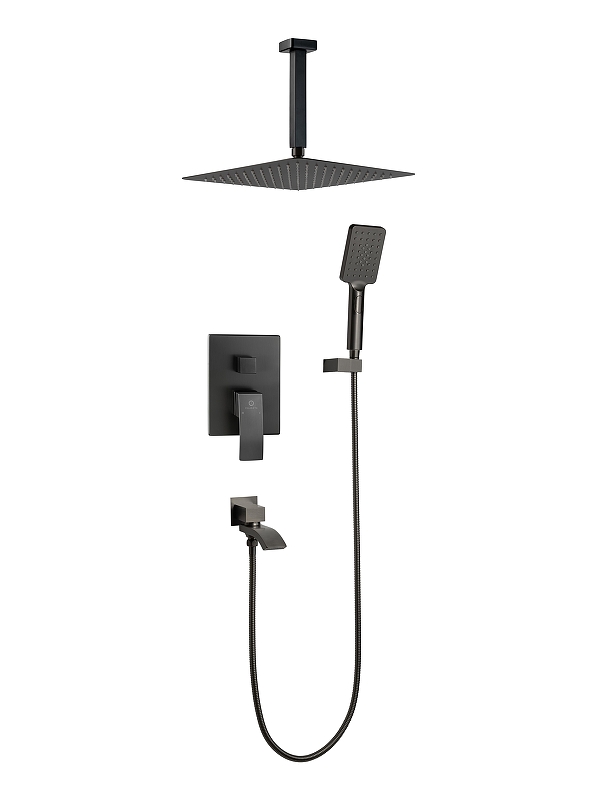 Душевая система FILARETE Waterfall FL1012BG цвет Графит