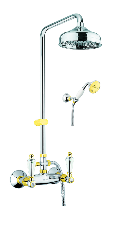 Душевая система Fiore Gioielli 08CO0620 цвет Хром Золото