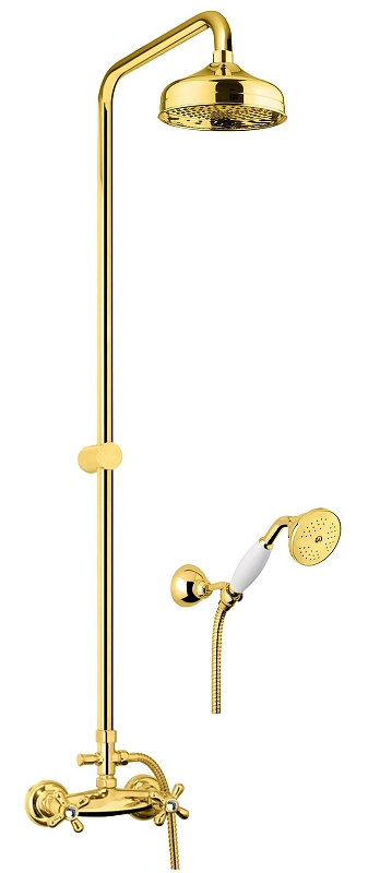 Душевая система Fiore Margot Sky 01OO0620 цвет Золото