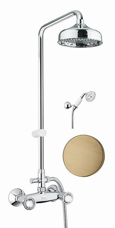 Душевая система Fiore Venere Sky 13ZZ0620 цвет Бронза