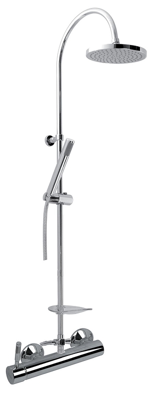 Душевая система Fiore Xenon 44CR5189 с термостатом цвет Хром