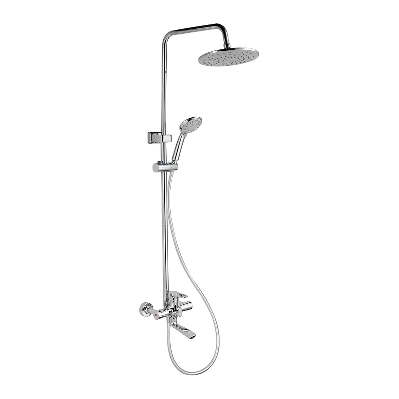 Душевая система G-Lauf NUD16-A045 цвет Хром