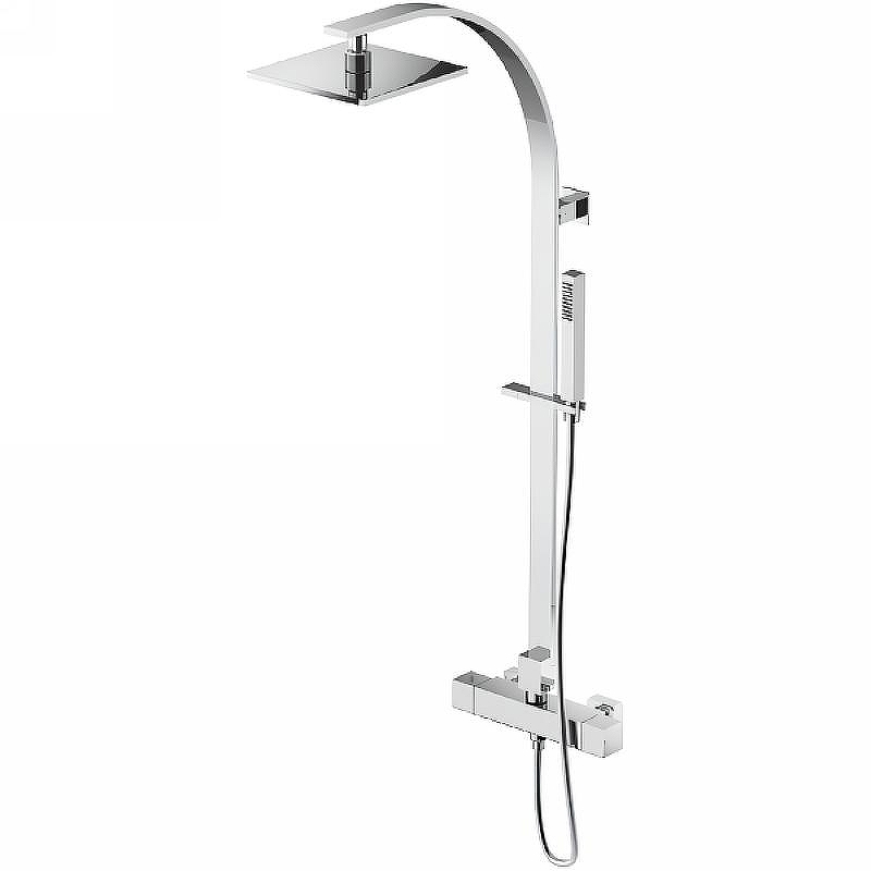 Душевая система Gattoni Programma Doccia KIT/TS25C0 с термостатом Хром