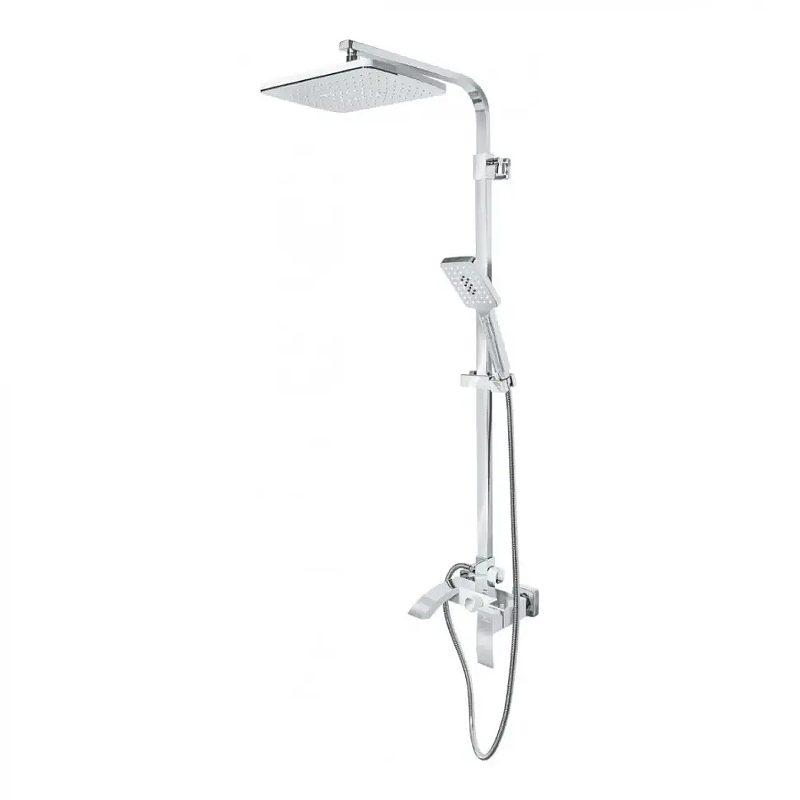 Душевая система Grocenberg GB7007WC Белая Хром