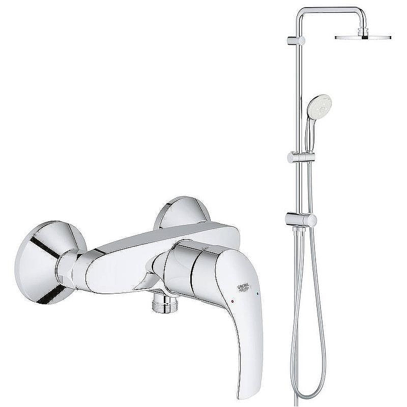 Душевая система Grohe Eurosmart New 124410 Хром